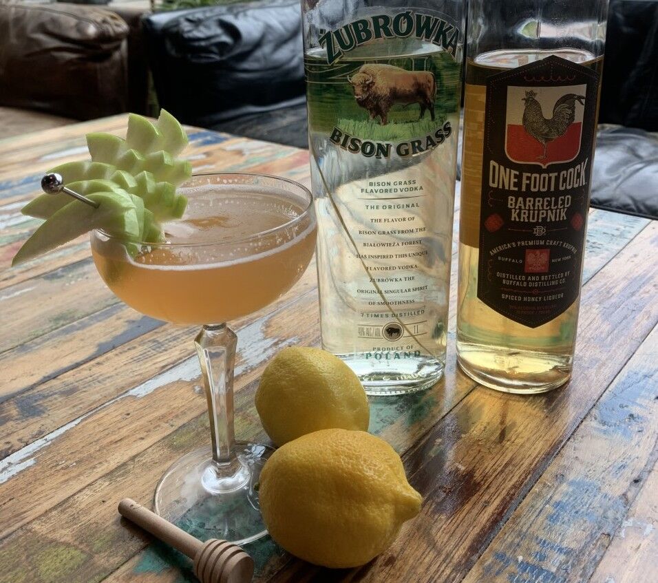 Warsaw Stinger, Polish-inspired cocktail from Adam Rath, Hydraulic Hearth